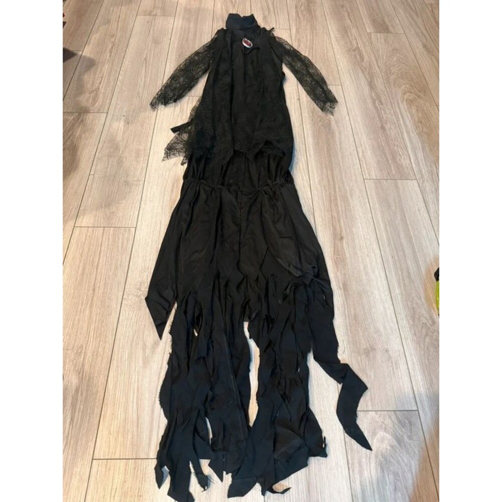 Disguise Gothic Spider Web Witch Costume – Women's Small (4-6)